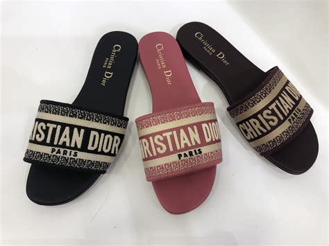 dior slippers for ladies|christian dior slippers original.